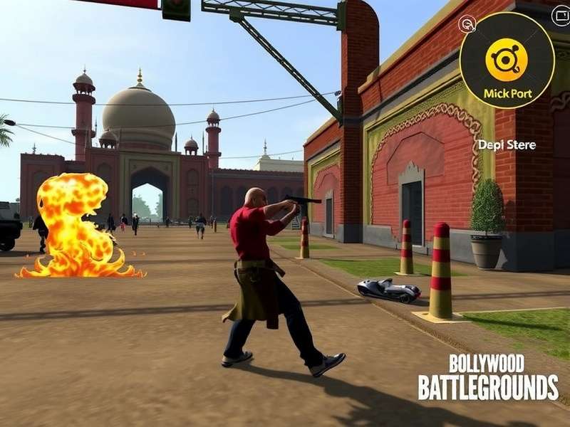 Intense Action in Bollywood Battlegrounds Bollywood Battlegrounds Gameplay Screenshot
